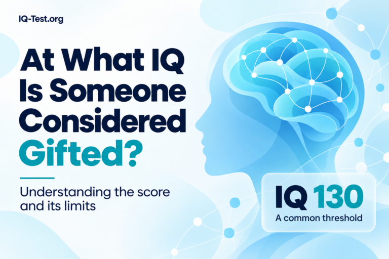 What IQ Score Is Considered Gifted?